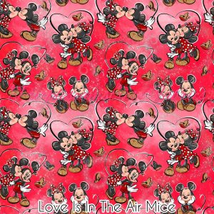 Love Is in The Air Mice - Fabric