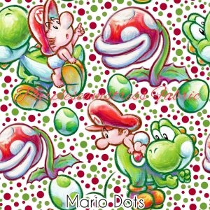 Mario Dots - Fabric