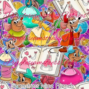 Seamstress Mice Friends - Fabric