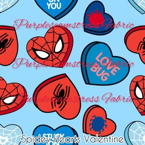 Spidey Hearts Valentine - Fabric