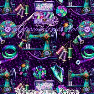 Vintage Sewing Notions - Fabric
