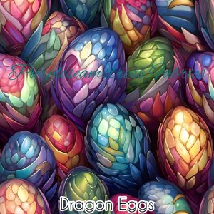 Dragon Eggs - Fabric