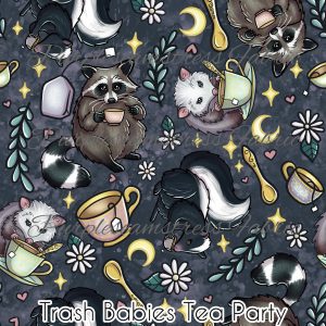 Trash Babies Tea Party - Fabric
