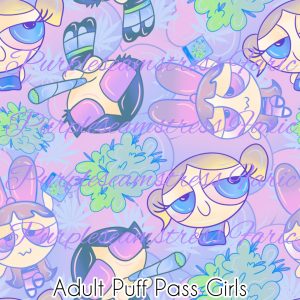 Adult Puff Pass Girls - Fabric