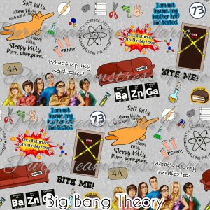 Big Bang Theory - Fabric