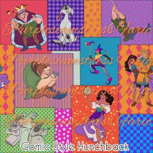 Comic Style Hunchback - Fabric