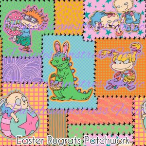 Easter Rugrats Patchwork - Fabric