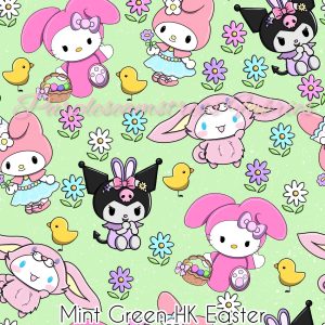 Mint Green HK Easter - Fabric