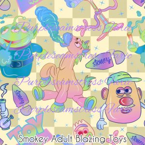Smokey Adult Blazing Toys - Fabric