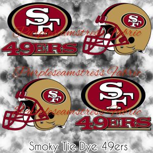 Smokey Tie Dye 49ers