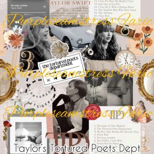 Taylor's Tortured Poets Dept - Fabric