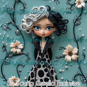 3D Young Cruella Exclusive - Fabric