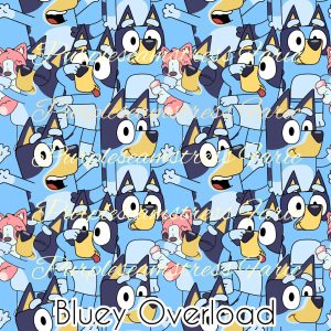 Bluey Overload - Fabric