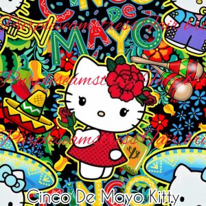 Cinco De Mayo Kitty - Fabric