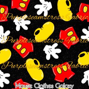 Mouse Clothes Galaxy - Fabric