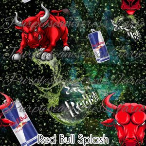 Red Bull Splash - Fabric
