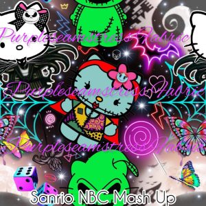 Sanrio NBC Mashup - Fabric
