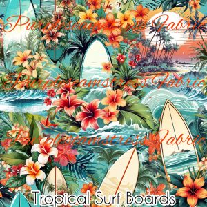 Tropical Surfboards - Fabric