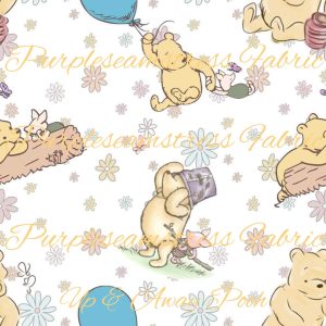Up & Away Pooh - Fabric