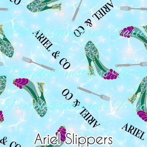 Ariel Slippers - Fabric