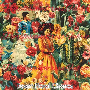 Desert Floral Charros - Fabric