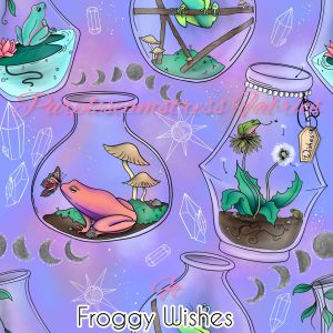 Froggy Wishes - Fabric