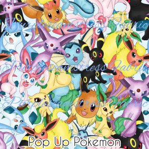 Pop Up Pokemon - Fabric