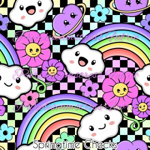 Springtime Checks - Fabric