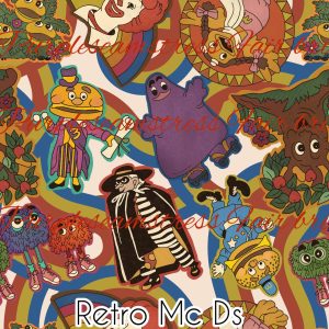 Retro Mc Ds - Fabric