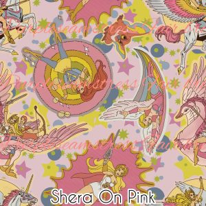 Shera On Pink - Fabric