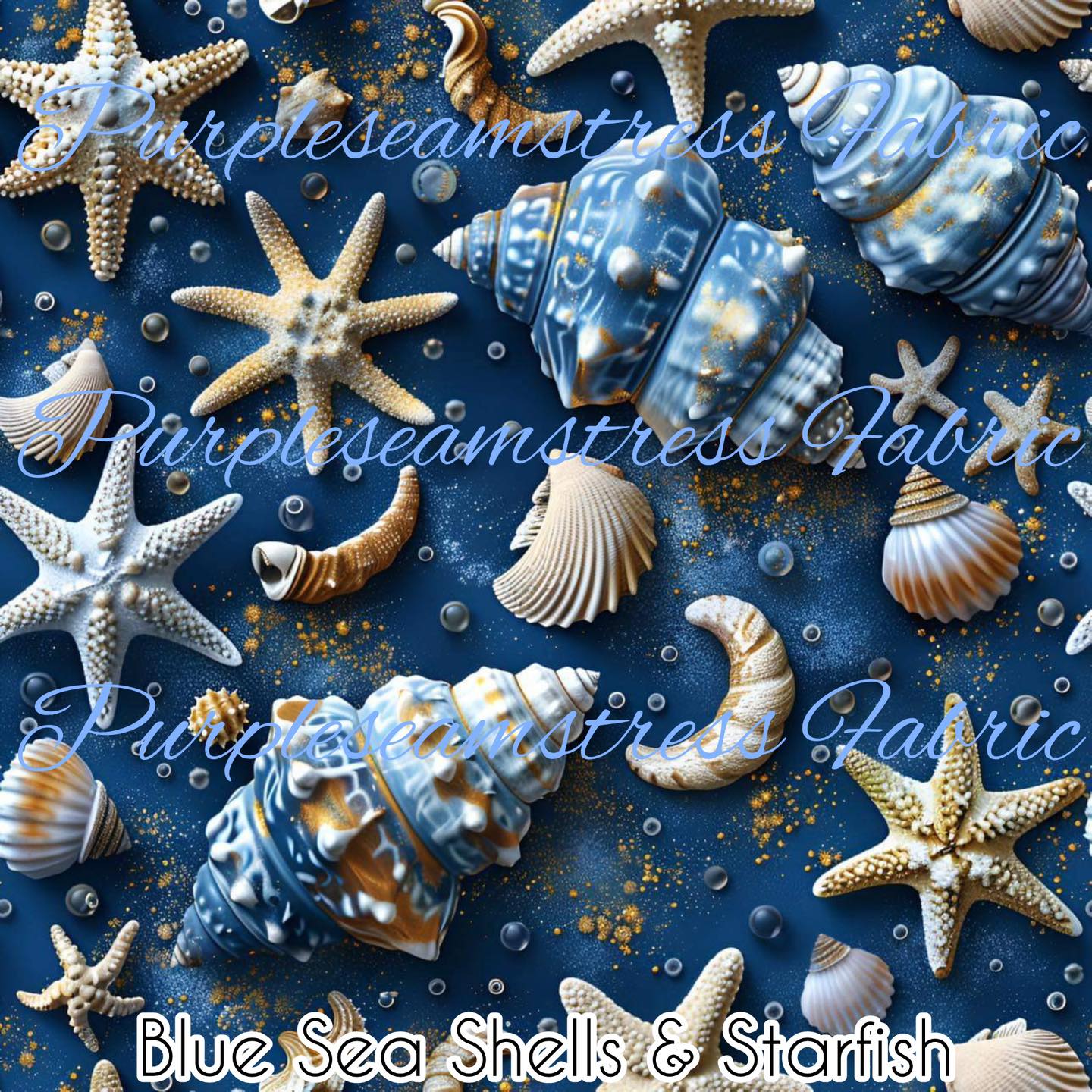 Blue Sea Shells