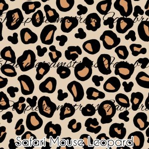 Safari Mouse Leopard - Fabric