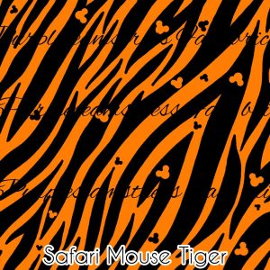 Safari Mouse Tiger - Fabric