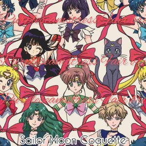 Bright Sailor Moon Coquette - Fabric