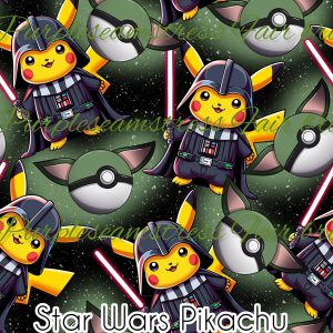 Star Wars Pikachu - Fabric