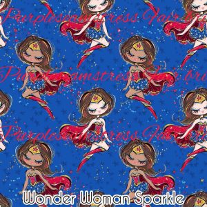 Wonder Woman Sparkle - Fabric