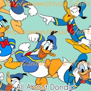 All About Donald - Fabric