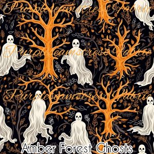 Amber Forest Ghosts - Fabric
