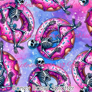 Boney Donut Splatter - Fabric