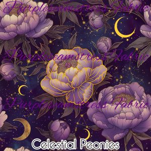 Celestial Peonies - Fabric