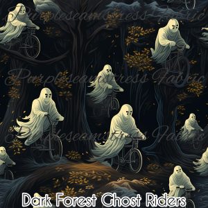 Dark Forest Ghost Riders - Fabric