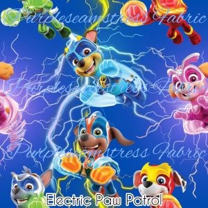 Electric Paw Patrol - Fabric