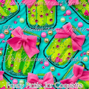 Fancy Pickle Jar Coquette - Fabric