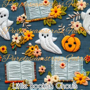 Little Bookish Ghouls - Fabric