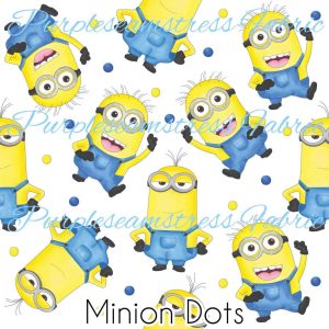 Minion Dots - Fabric