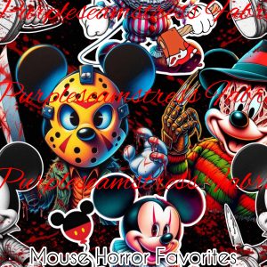 Mouse Horror Favorites - Fabric