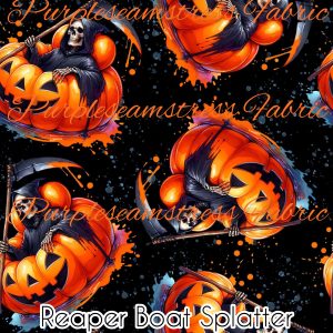 Reaper Boat Splatter - Fabric