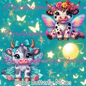 Baby Butterfly Moos - Fabric