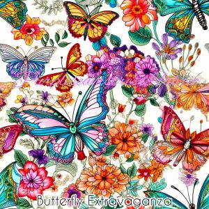 Butterfly Extraveganza - Fabric