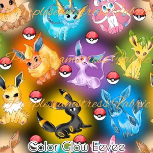 Color Glow Eevee - Fabric